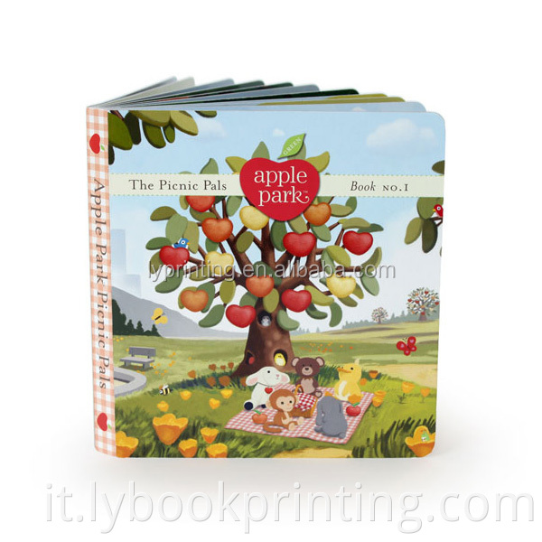 Libro da colorare con copertina rigida, libri per bambini colorati per bambini e fiabe